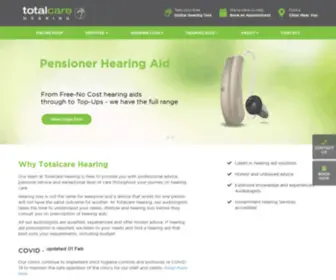 Totalcarehearing.com.au(Totalcare Hearing) Screenshot