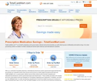 Totalcaremart.com(Canadian pharmacy savings from) Screenshot