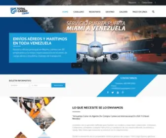 Totalcargoexpress.com(Total Cargo Express) Screenshot