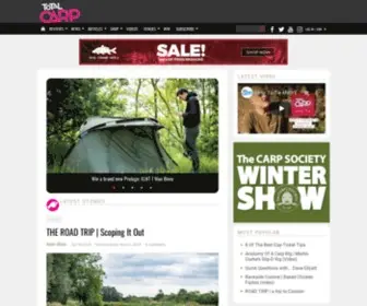 Totalcarpmagazine.com(Total Carp) Screenshot