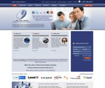 Totalcarriersolutions.com(Total Carriers Solutions) Screenshot