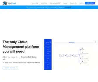 Totalcloud.io(An easy way to automate all your cloud actions) Screenshot