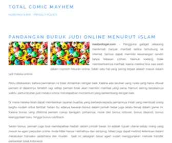 Totalcomicmayhem.com(Total Comic Mayhem) Screenshot