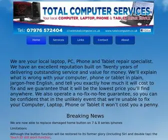 Totalcomputer.co.uk(Total Computer Services) Screenshot