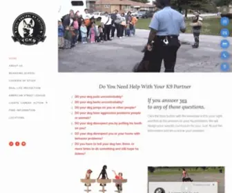 Totalcontrolk9.com(Dog Obedience Training) Screenshot