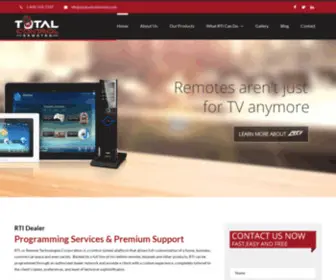 Totalcontrolremotes.com(Total Control Remotes) Screenshot