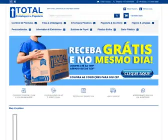 Totalembalagens.com.br(Total Embalagens) Screenshot