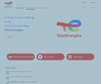 Totalenergies.id(Totalenergies) Screenshot