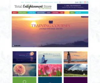 Totalenlightenmentstore.com(Total Enlightenment Store by I AM University) Screenshot