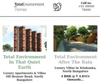 Totalenvironmenthomes.co(Total Environment Homes) Screenshot