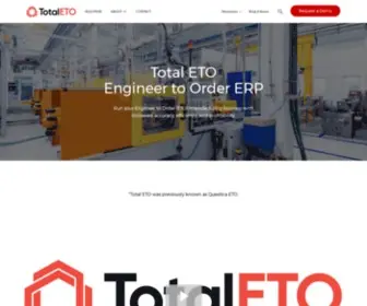 Totaleto.com(Total ETO) Screenshot