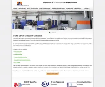 Totalextraction.co.uk(Total Extraction Solutions Ltd) Screenshot