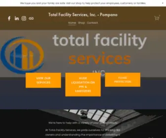 Totalfacilityservicesinc.com(Total Facility Services) Screenshot