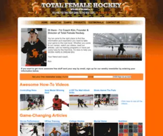 Totalfemalehockeyclub.com(Totalfemalehockeyclub) Screenshot