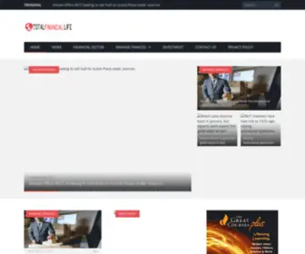 Totalfinanciallife.com(A Personal Finance Website) Screenshot