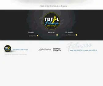 Totalfitnessmexico.com(Total Fitness Tijuana) Screenshot