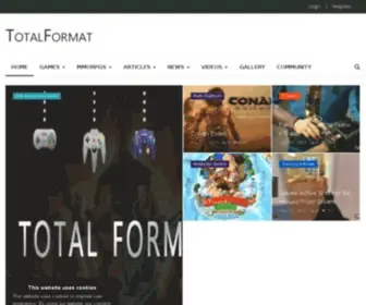 Totalformat.com(TotalFormat UK) Screenshot