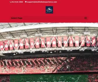 Totalfutbolexperience.com(Total Futbol Experience) Screenshot