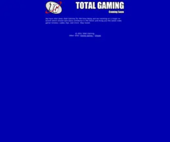 Totalgaming.com(Total Gaming) Screenshot