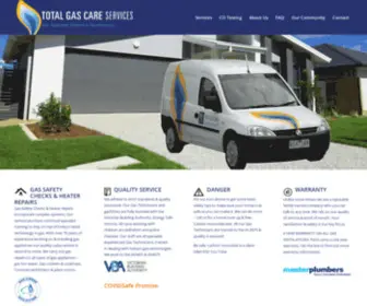 Totalgascare.com.au(Servicing Bayside & surround areas) Screenshot