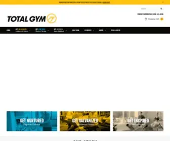 Totalgym.com(Total Gym®) Screenshot