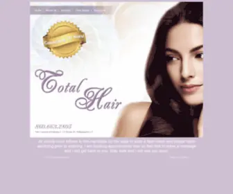 Totalhairkillingworth.com(Total Hair Killingworth) Screenshot