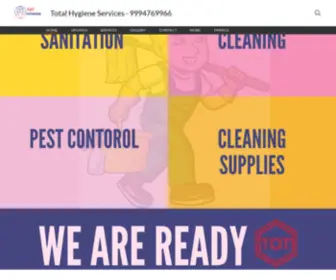Totalhygieneservices.in(Total Hygiene Services) Screenshot