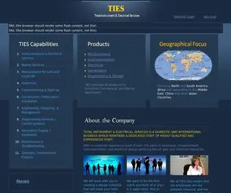 Totalieservices.com(Total Instrument & Electrical Services) Screenshot