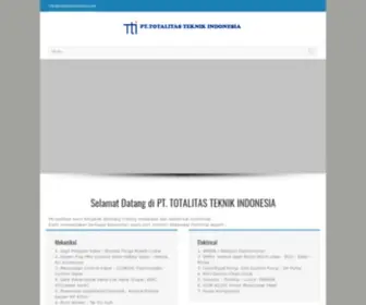 Totalitasindonesia.com(Mekanikal Electrical) Screenshot