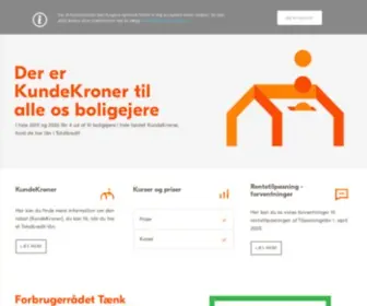 Totalkredit.dk(Realkredit til private og erhverv) Screenshot