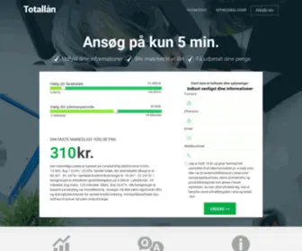 Totallaan.dk(Lån Penge) Screenshot