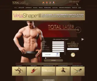 Totallaser.es(Centro estética Barcelona) Screenshot