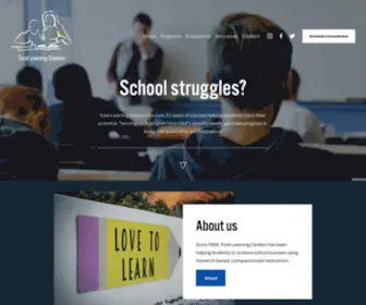 Totallearningcenter.com(Total Learning Centers) Screenshot
