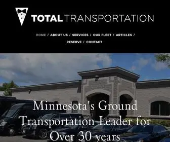 Totallimo.com(Total Luxury Limousine) Screenshot