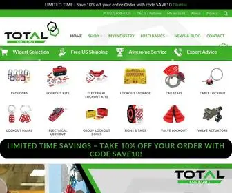 Totallockoutusa.com(Total Lockout) Screenshot