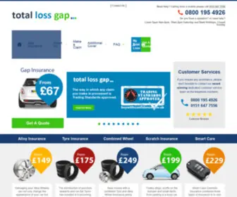 Totallossgap.co.uk(GAP Insurance) Screenshot