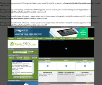 Totally360.com(Xbox 360) Screenshot