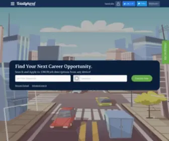 Totallyhired.com(Find the Job that fits) Screenshot