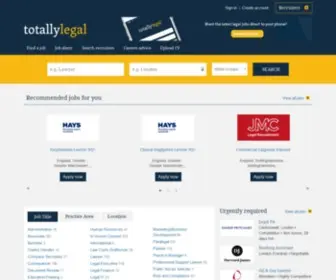 Totallylegal.com(Search Legal Jobs & Vacancies) Screenshot
