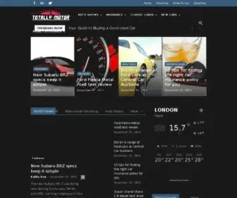 Totallymotor.co.uk(New & used car reviews) Screenshot