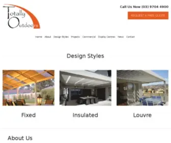 Totallyoutdoors.com.au(Outdoor Builders & Contractors Melbourne) Screenshot