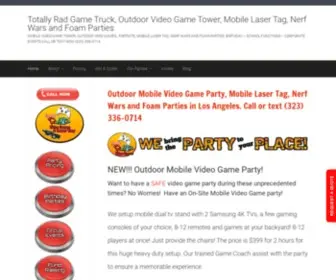 Totallyradvideogames.com(Video Game Party) Screenshot