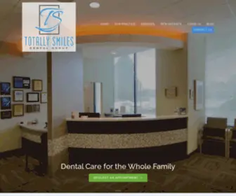 Totallysmiles.com(Dentist Gaithersburg MD) Screenshot