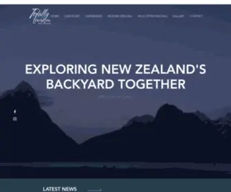 Totallytourism.co.nz(Totally tourism) Screenshot