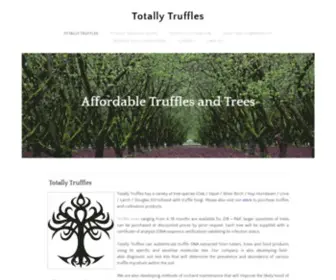 Totallytruffles.co.uk(Totally Truffles) Screenshot