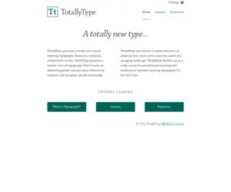 Totallytype.com(Totally Type) Screenshot