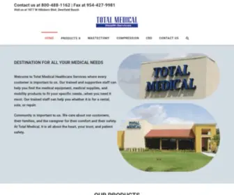 Totalmedusa.com(Your Destination For All Your Medical Needs) Screenshot