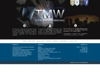 Totalmetalworks.com(Total Metalworks) Screenshot