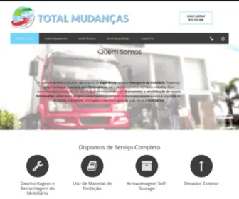 Totalmudancas.com(Total Mudanças) Screenshot