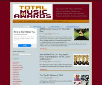 Totalmusicawards.com(Music awards) Screenshot